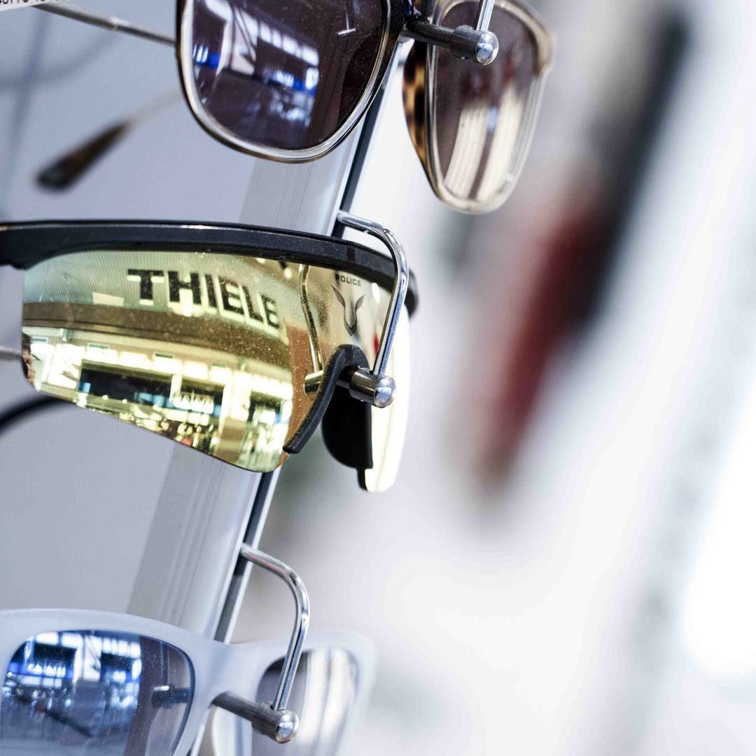 Smarte solbriller fra Thiele i Nørrebro Bycenter.